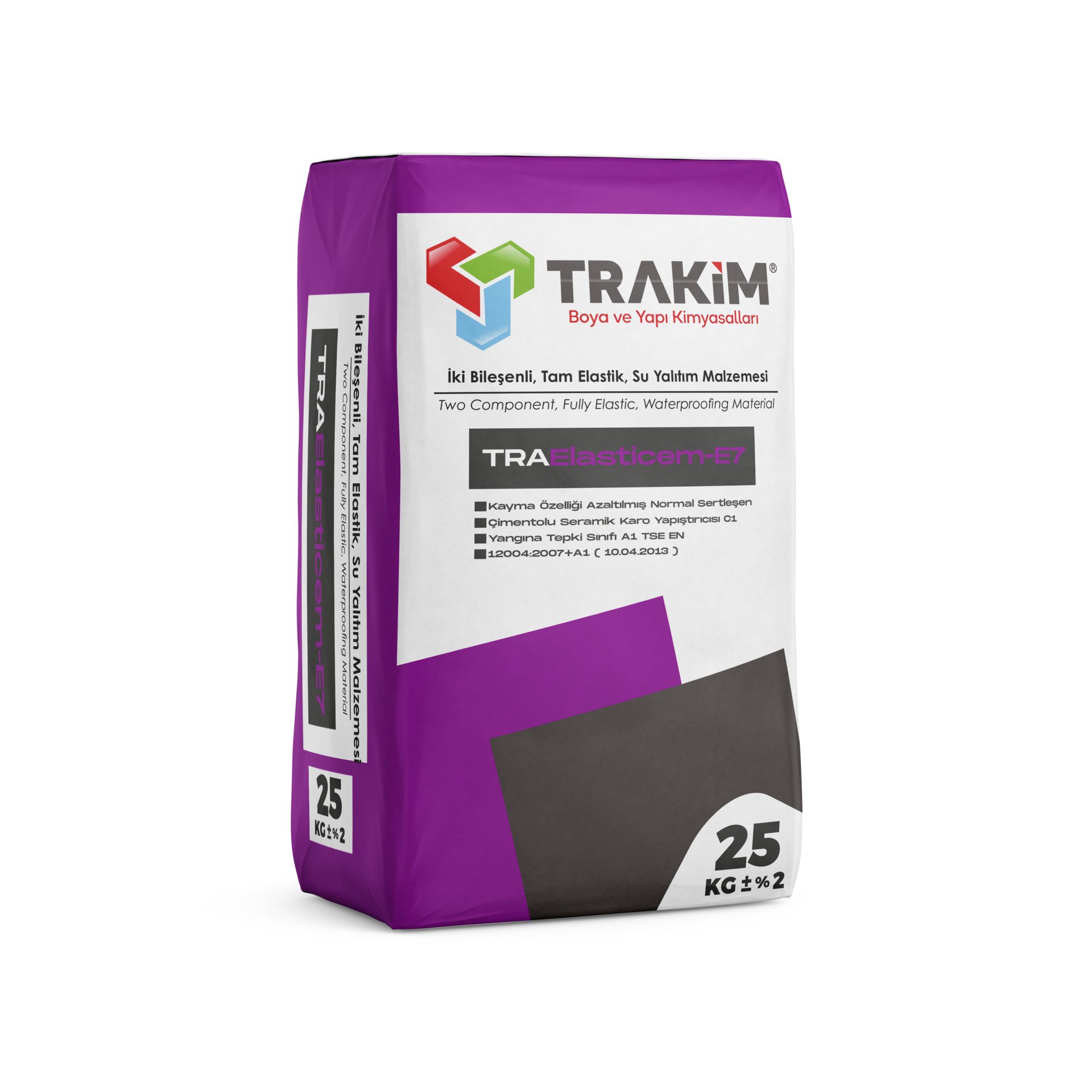 İki Bileşenli, Tam Elastik, Su Yalıtım Malzemesi