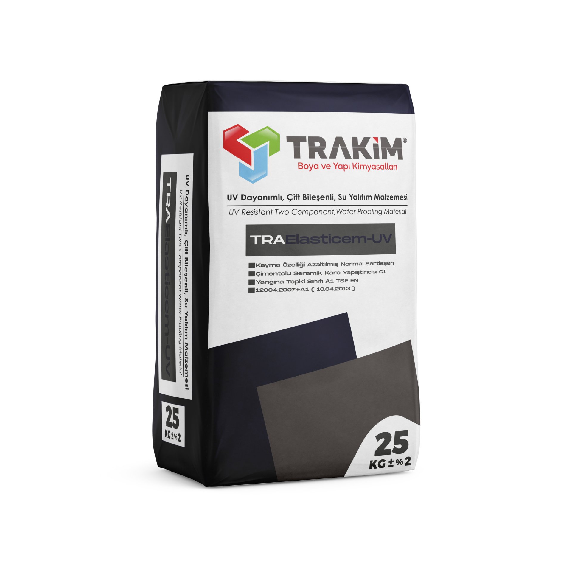 UV Dayanımlı, Çift Bileşenli, Su Yalıtım Malzemesi